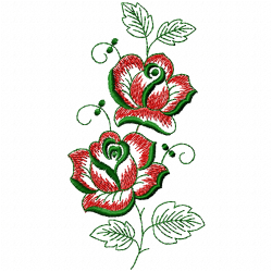 Flowers And Tree Embroidery Design 1 Flowers And Tree Embroidery Design 1